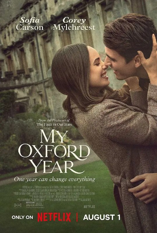 名称：我的牛津岁月 My Oxford Year (2025)描述：当安娜——一位雄心勃勃的美国年轻女子，为了实现儿时的梦想踏上牛津大学的求学之路时，她的人生一切都在按计划进行，直到她遇到了一位迷人又聪明的当地人，这次相遇深刻地改变了他们两人的人生轨迹