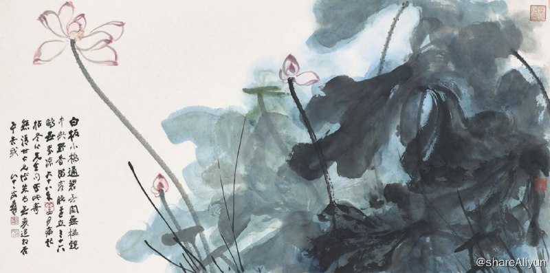 名称：张大千画作高清合集(可打印TIF格式)描述：张大千（1899年5月10日—1983年4月2日），四川省内江市人，原名正权，后改名爰，字季爰，号大千，别号大千居士、下里港人，斋名大风堂，中国近现代国画家
