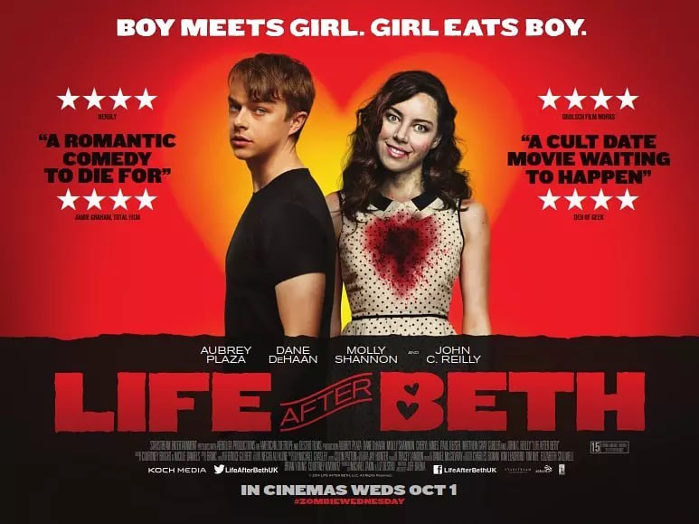 名称：我的僵尸女友 Life After Beth (2014)描述：年轻女孩贝丝·斯洛克姆(奥布瑞·普拉扎 Aubrey Plaza 饰)在野外散心的时候被毒蛇咬中，毒发身亡