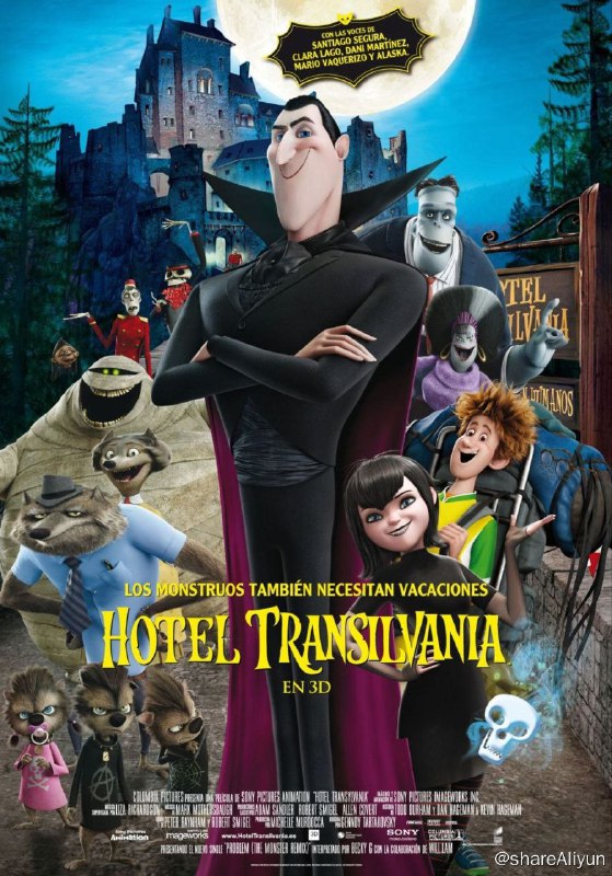 名称：精灵旅社 (2012) 4K HDR 中字外挂字幕描述：在阴森恐怖令人谈之色变的幽灵森林深处，耸立着一幢巍峨庄严的古堡