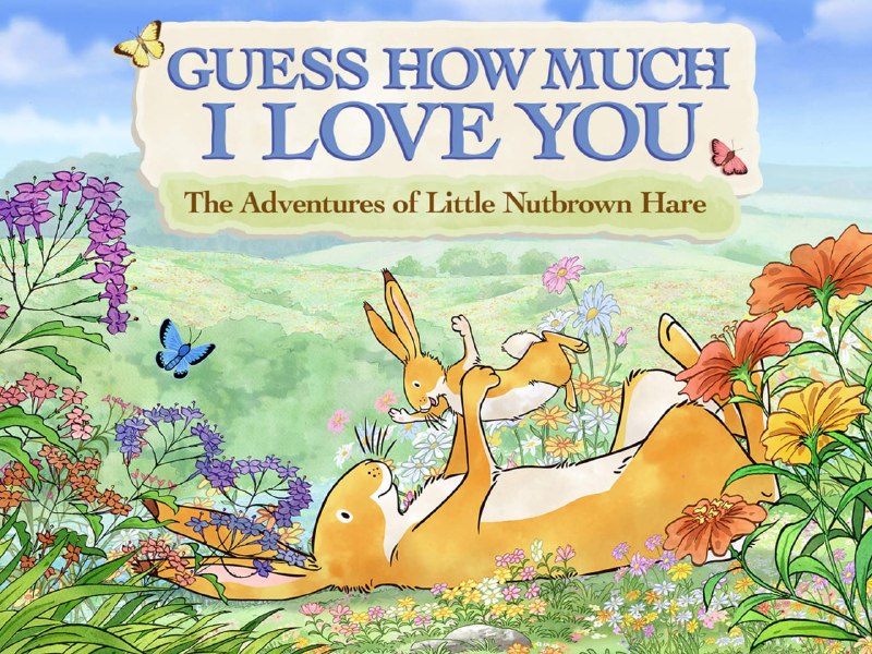 名称：猜猜我有多爱你 动画版 美式发音描述：绘本同名动画，画风与绘本一致，角色也更多，故事更丰富，又暖又萌，有爱有智慧