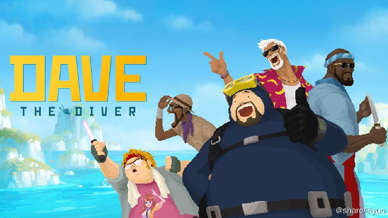 名称：【Switch】潜水员戴夫描述：《潜水员戴夫》（英语：Dave the Diver）是由NEXON旗下子公司Mintrocket开发的采用像素画风格的动作冒险类角色扮演电子游戏