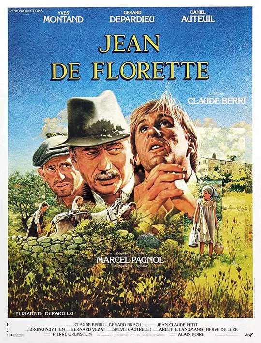 名称：恋恋山城 Jean de Florette (1986)描述：故事发生在20世纪的法国南方，尤果林(丹尼尔·奥图 Daniel Auteuil 饰)和叔叔塞萨(伊夫·蒙当 Yves Montand 饰)觊觎令居老人家肥沃的土地多时，终于设计将其害死