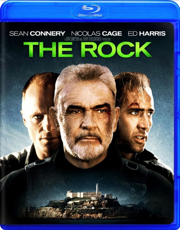 名称：勇闯夺命岛 1080P                    REMUX (蓝光 原盘)描述：The Rock影片年代：1996影片产地：美国对白语音：英语影片字幕：中字外挂字幕电影简介：美国海军陆战队法兰（艾德•哈里斯 Ed Harris 饰）将军因不满政府对退伍、战死军人及其家属的补偿和福利不满，率领部下将美军最新研制的生化武器――VX毒气弹――偷运到罗克岛，劫持了81名正在该岛观光的游客，控制了该岛