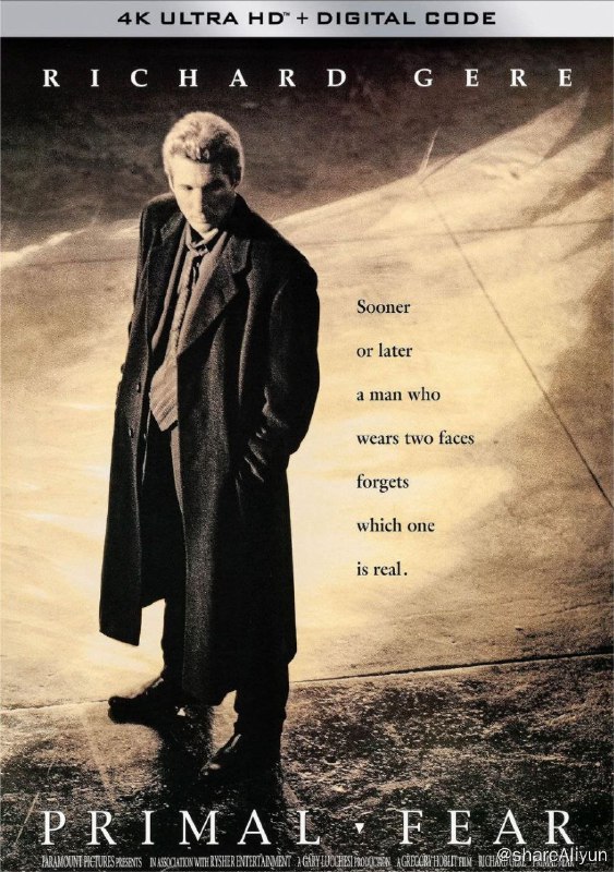 名称：一级恐惧 (1996) 4K HDR 中字外挂字幕描述：芝加哥发生了一桩震惊全城的恐怖血案
