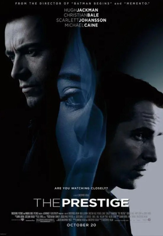 名称：致命魔术(2006) 4K HDR描述：在魔术产生盛行的维多利亚时期，出现了两位极有天赋的年轻魔术师，最为难得的是，他们还是一起长大的好友：罗伯特·安吉尔性格复杂而且历练世故，是一名天生的表演家，他知道如何在舞台上将自己完美地展现给观众