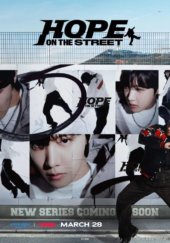 名称：街道上的希望 Hope On The Street (2024) 1080描述：《Hope On The Street》是防弹少年团郑号锡（j-hope）推出的同名舞蹈练习日记内容