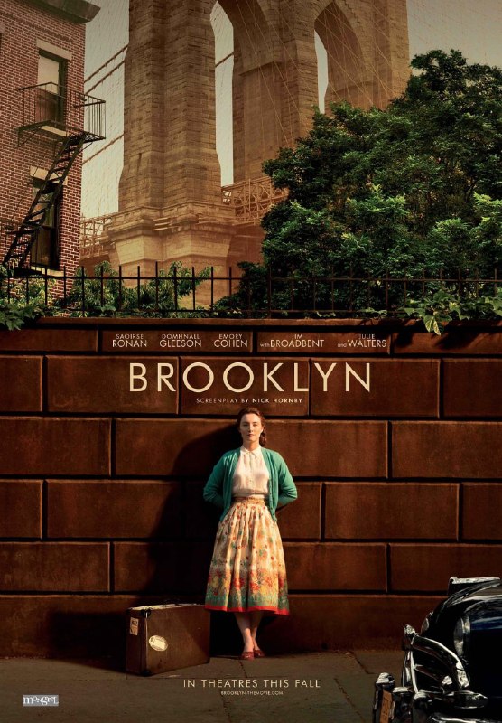 名称：布鲁克林 Brooklyn (2015)描述：艾莉丝·莱西是一位年轻的爱尔兰移民，在20世纪50年代的布鲁克林摸索着新生活的方向