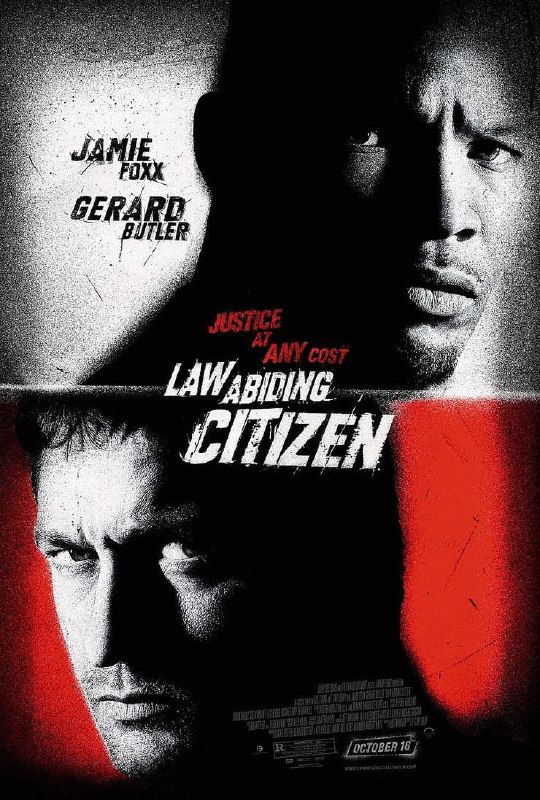 名称：守法公民 Law Abiding Citizen (2009)描述：克莱德·谢尔顿的妻女惨遭杀害，凶手却因认罪协议轻判
