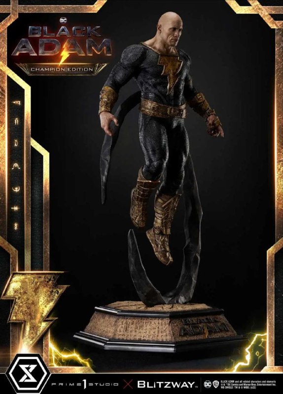 名称：黑亚当 4K HDR描述：黑亚当本名特斯-亚当，在几千年前曾被巫师沙赞选中成为首任道德的捍卫者，并被赐予了埃及六神的力量，强大的力量使他的心灵被邪恶侵蚀，成为了黑亚当，企图除掉所有巫师和魔法师，成为世上唯一会使用魔法的人，希望让世界按照自己的理想轨迹发展，终被巫师沙赞打败并封印千年之久