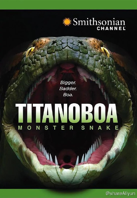 名称：泰坦巨蟒 Titanoboa Monster Snake (2012)描述：在掠食者万神殿中，这是自霸王龙以来最伟大的发现之一：一条长 48 英尺、重 2,500 磅的蛇
