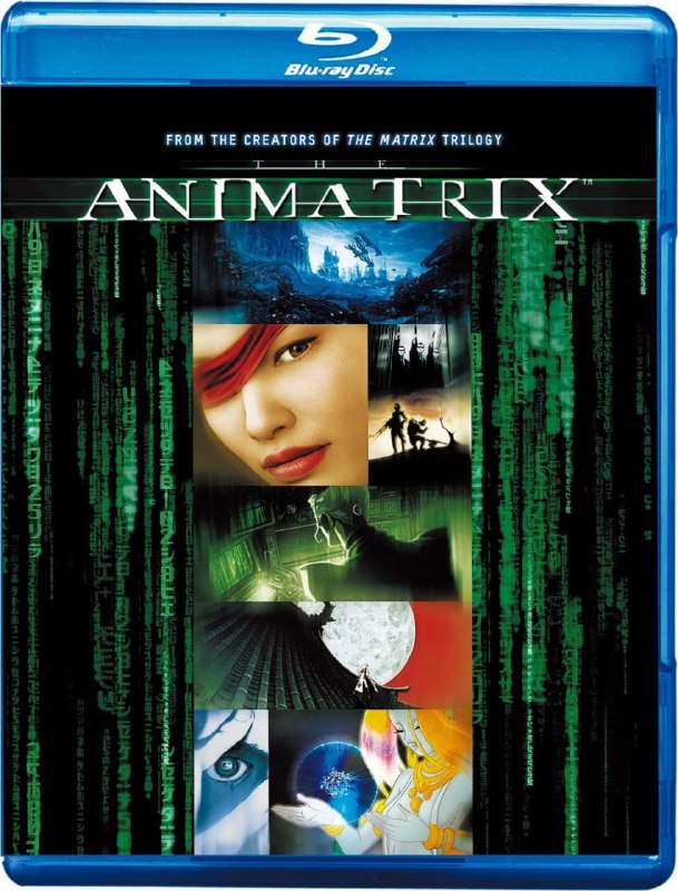 名称：黑客帝国动画版 蓝光原盘REMUX [国英日三语] [内封简英双字]描述：黑客帝国动画版的剧情简介 · · · · · ·  《黑客帝国动画版》由9段以《黑客帝国》系列电影世界观为基础生发出的短片组成，各篇的角度与风格各异，制作班底汇聚了日本、美国、韩国三地的动画精英