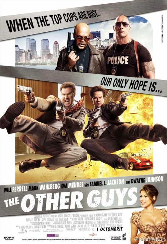 名称：二流警探 (2010) 4K 中字内嵌字幕描述：Highsmith（塞缪尔·杰克逊 Samuel L. Jackson 饰）和Danson（道恩·强森 Dwayne Johnson 饰）是一对无坚不摧的完美搭档，纽约警局里的超级精英，也是警界人士的崇拜对象