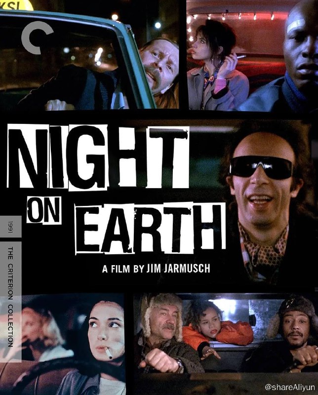 名称：地球之夜 1991 吉姆·贾木许 蓝光压制描述：本片由五个发生在同一时间，不同国家地区的小故事组成，每个故事都描述了的士司机与乘客的一次短暂遭遇