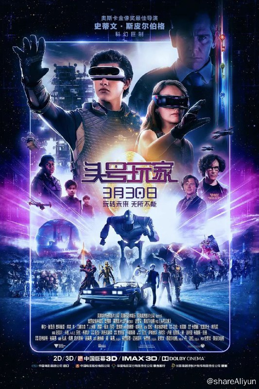 名称：№150 头号玩家 2018.mp4描述：故事发生在2045年，虚拟现实技术已经渗透到了人类生活的每一个角落