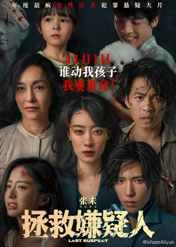 名称：拯救嫌疑人 (2023) 4K 60FPS 高帧高码【张小斐/惠英红】描述：华人金牌女律师陈智琪（张小斐 饰）在女儿被绑架后，接到神秘电话要求她在五天之内为一位死刑犯做无罪辩护，否则撕票！被逼无奈下陈智琪联手警察金志雄（李鸿其 饰）展开调查，在搜寻线索的过程中，她为死刑犯辩护的行为受到了死者家属林淑娥（惠英红 饰）的质疑