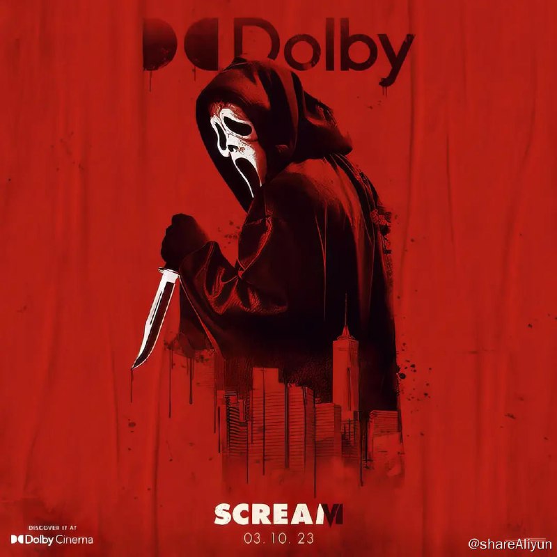 名称：惊声尖叫6 Scream VI (2023)描述：鬼脸杀手仍在继续他的杀戮，这一次将跟随上部的幸存者Sam等人离开伍兹伯勒，与女记者Gale及《尖叫4》的幸存者Kirby一起开启全新的血腥篇章