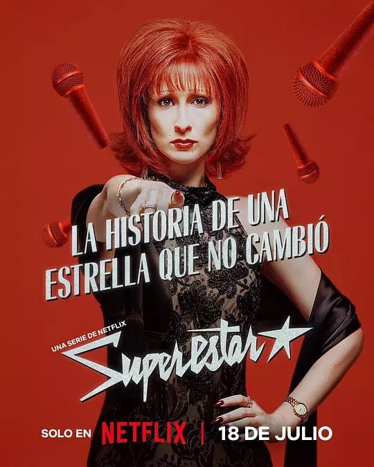 名称：天外歌姬 Superestar (2025)描述：本剧集以 21 世纪初的乱象为背景,，用前所未有的方式重现了流行偶像塔玛拉的生平及其蜕变为尤蕾娜的过程