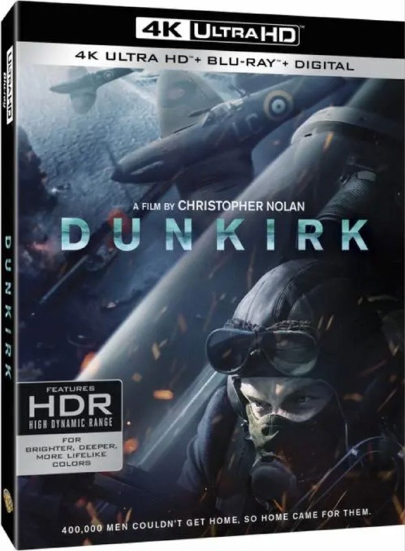 名称：敦刻尔克(2017) 4K HDR描述：该片改编自二战历史事件“敦刻尔克大撤退”，当时40万英法联军被敌军包围在敦刻尔克的海滩上，面对敌军步步逼近的绝境，他们不得不为自己的命运背水一战