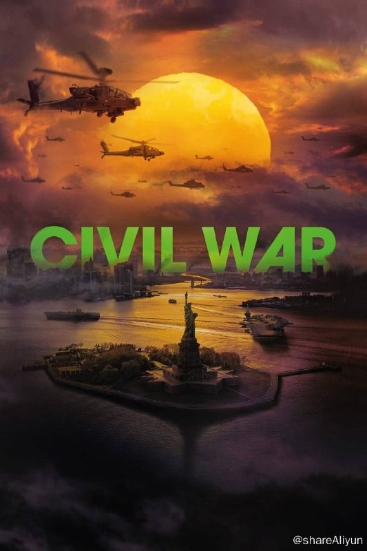 名称：美国内战  / 美帝崩裂 Civil War (2024) 4K DV&HDR 外挂机翻双语 【动作大片】描述：美国在不久的将来，爆发了影响全国的内战
