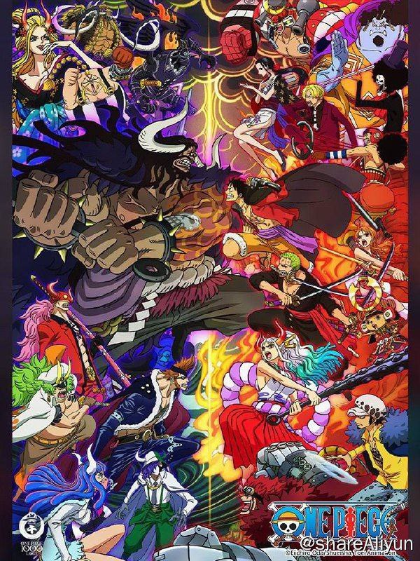 名称：海贼王1073话描述：传奇海盗哥尔•D•罗杰在临死前曾留下关于其毕生的财富“One Piece”的消息，由此引得群雄并起，众海盗们为了这笔传说中的巨额财富展开争夺，各种势力、政权不断交替，整个世界进入了动荡混乱的“大海贼时代”