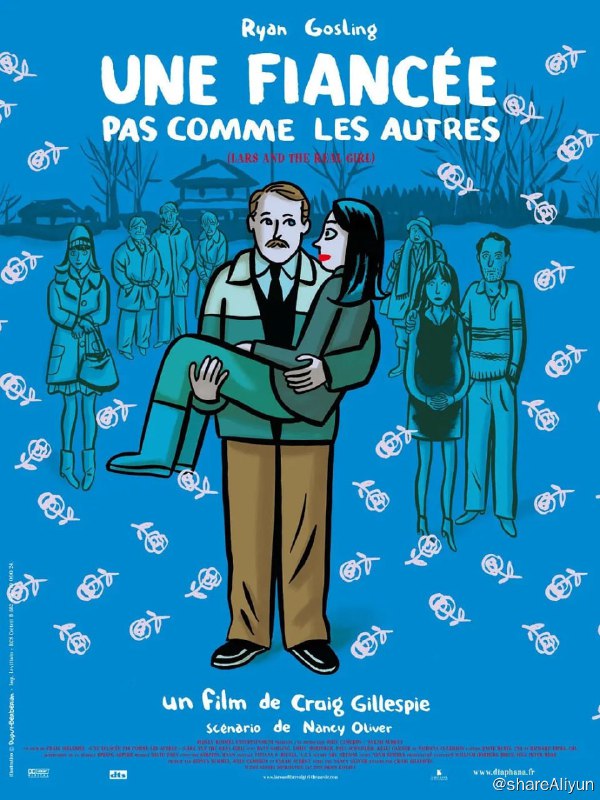 名称：充气娃娃之恋 Lars and the Real Girl (2007)描述：在寒冷的冰雪中，单身汉拉斯（瑞恩•高斯林 Ryan Gosling 饰）感到有些孤寂而无聊