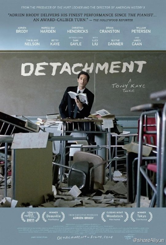 名称：№091 超脱 2011 BD1080P（中字）.mp4描述：亨利•巴赫特（艾德里安•布洛迪 Adrien Brody 饰）来到社区学校担任代课老师